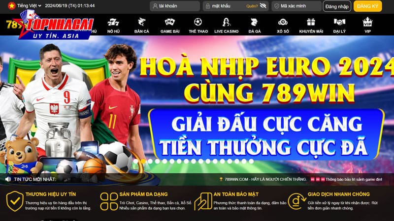 789Win là nhà cái uy tín chuyên về cá cược thể thao và casino trực tuyến